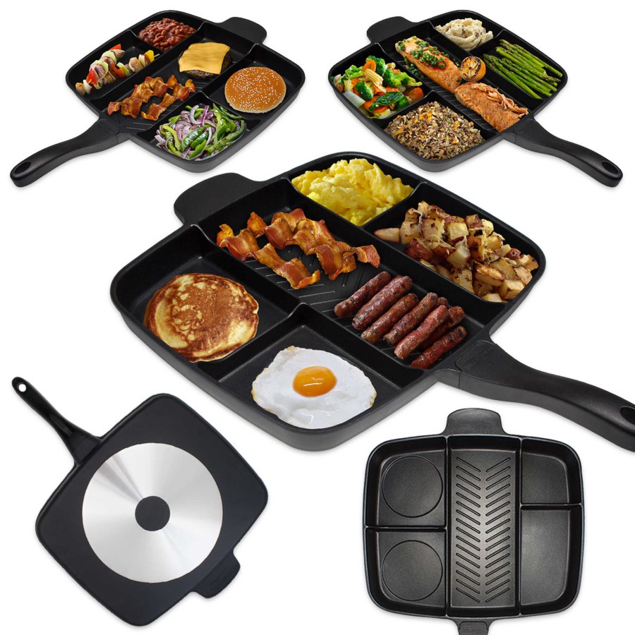 BPAN, 5 compartment pan, frying pan, pan, breakfast, frying
