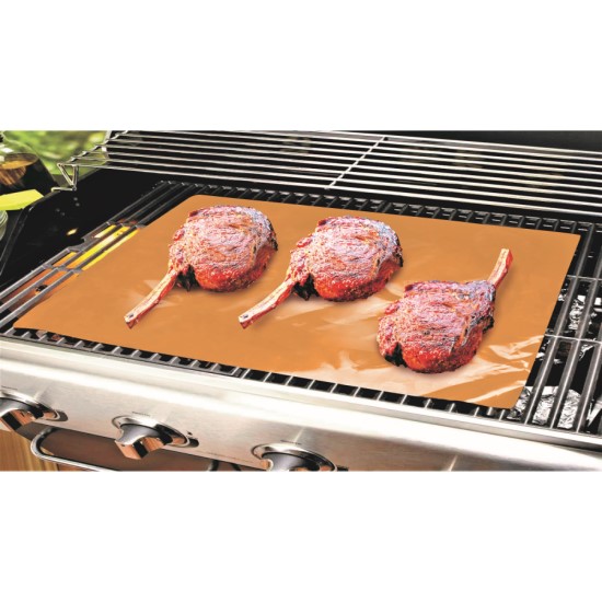 CMGAT, Copper BBQ Grill Mat PK2, Copper Grill mat, BBQ
