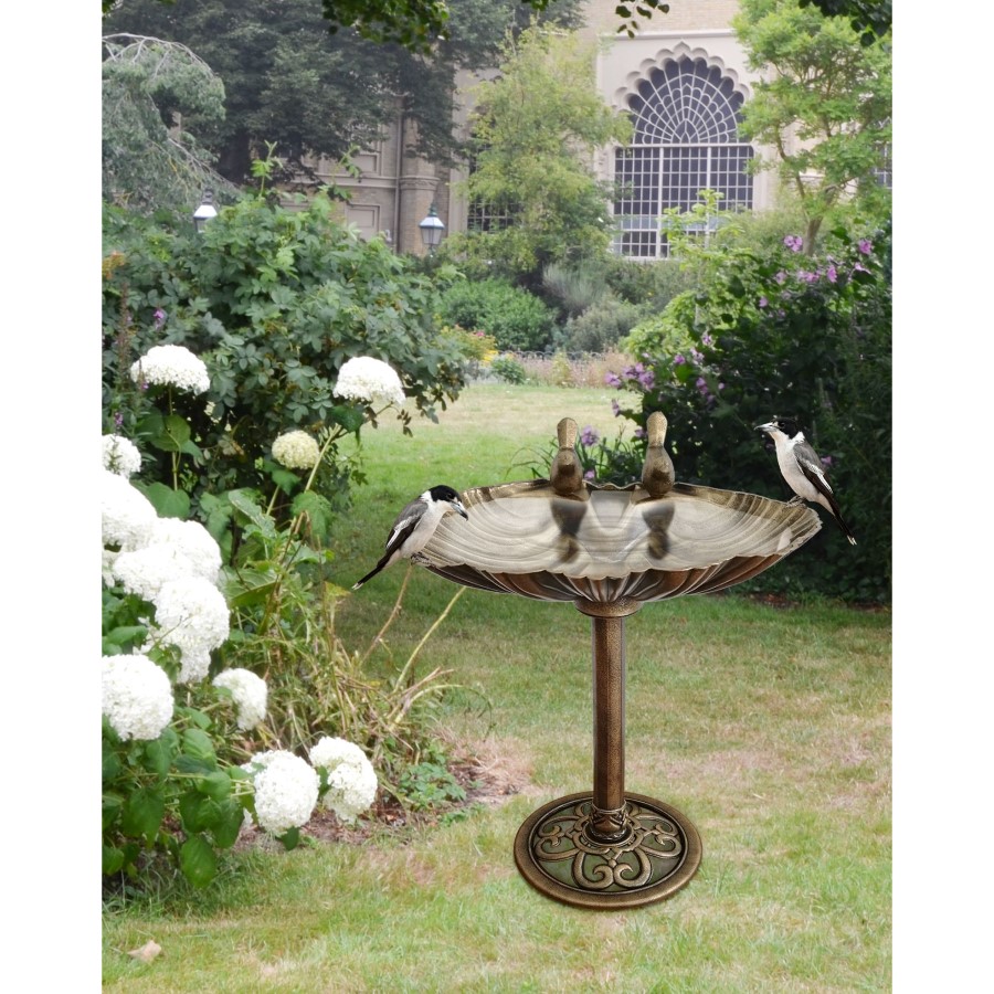 DBDBT decorative burd bath, birds, wildlife