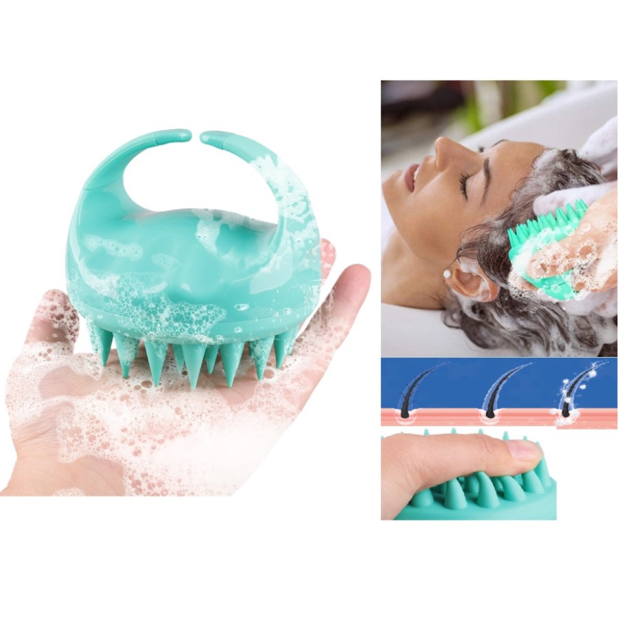SCBR, Scalp Brush, scalp massaging shampoo brush