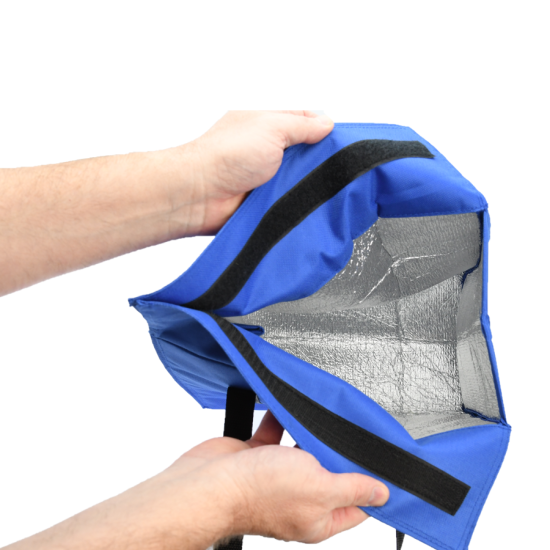 VSBS, insulated shopping bags, velcro insulated shopping bag