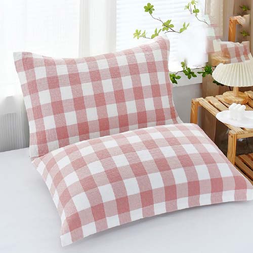 Pure Cotton Pillow Shams ( Pair)