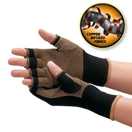 CPG, Copper Infused Gloves, Arthritis Gloves