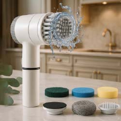 Electric Cleaning Brush Set