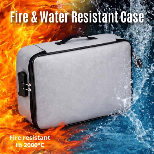 Fire & Water Resistant Case