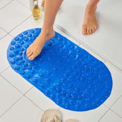 Magnetic Massage Shower Mat( blue)