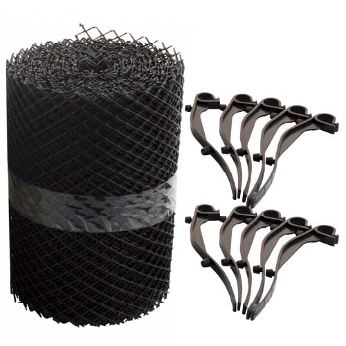 Clip-on Gutter Mesh 6m
