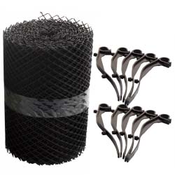 Clip-on Gutter Mesh 6m