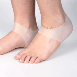 Heel Socks Pair (Silicone Heel Cups)