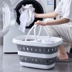 Foldable Laundry Basket with handle