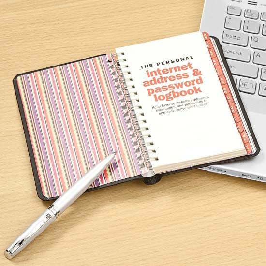Internet Logbook, website address book