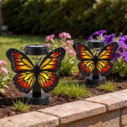 Solar Monarch Butterflies S/2