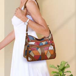 Patchwork Cross-body Bag