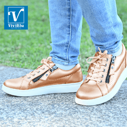 Penny Twin Zip Trainers