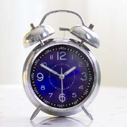 Retro Illuminated Alarm Clock