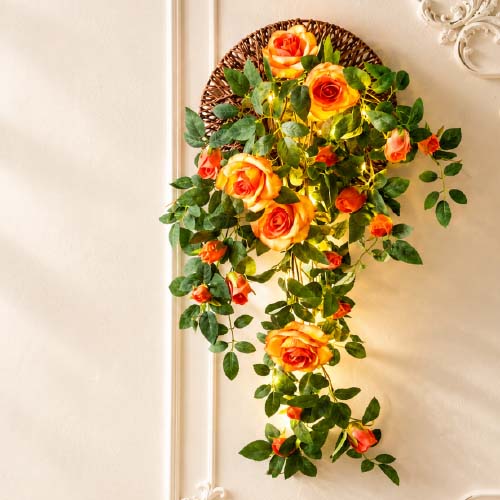 Classic Rose Light Wall Decor