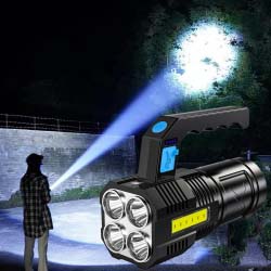 Super Bright Rechargeable Flashlight