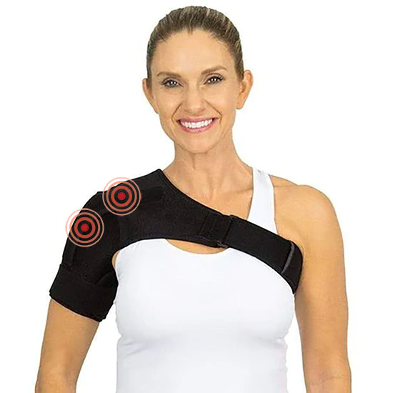 SHOUD, Magnetic Copper Shoulder Support, compression