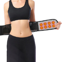 Self-Heating Magnetic Back Support