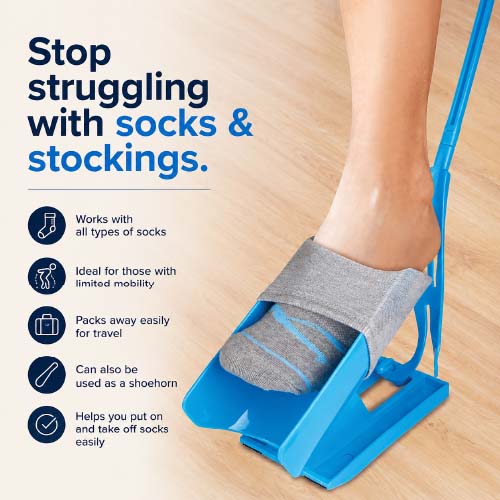 mobility aid, help, SOCKA, sock helper