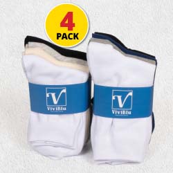 Everday Gentle Grip Socks 4pk