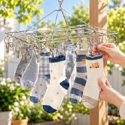S/S 40 Pegs Hanging Airer
