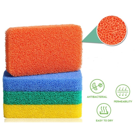 SPONG, Silicone Sponge S/3, kitchen and dining, cleaning