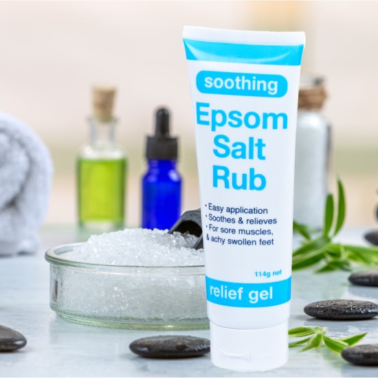 STRUB, SRUB, Epsom Salt Rub, Soothing gel