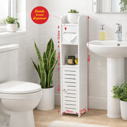 Toilet Tissue cabinet, toilet paper storage, bathroom