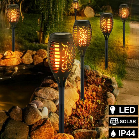 TIKI, Solar Flaming Tiki Lamp. lights