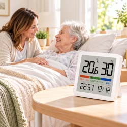 Digital Thermometer Clock