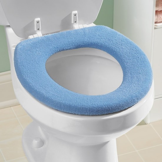 TOSCV, Knitted Toilet Seat Covers, Toilet Seat covers