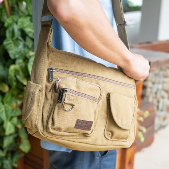 Vintage Canvas Tote Bag