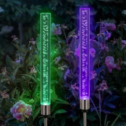 Solar Bubble Wands  2pk