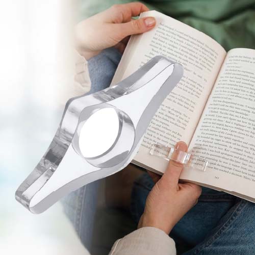Thumb Book Page Holder - Clear