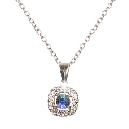 Azure Crystal Pendant