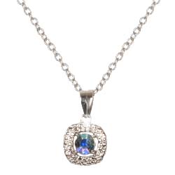 Azure Crystal Pendant
